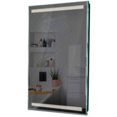 Specchio LED Verticale | Controllo tramite interruttore a muro | Luce bianca neutra - Reyze Serie Minimal Modello 8